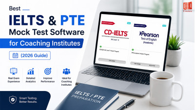 Best IELTS & PTE Mock Test Software for Coaching Institutes (2026 Guide)
